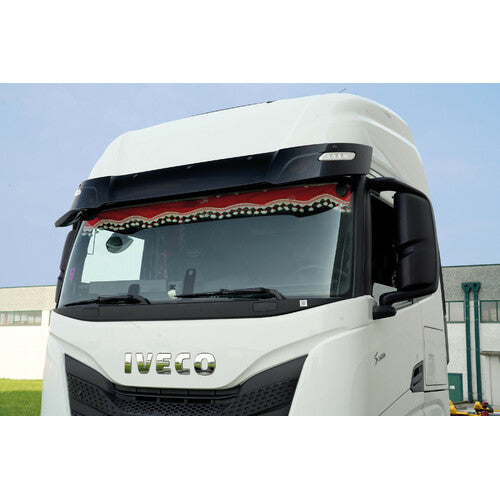 Lampa Oscura, fascia parasole per camion - Rosso 98648