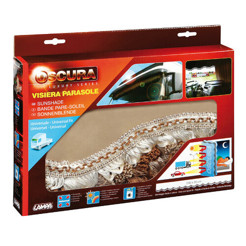 Lampa Oscura, fascia parasole per camion - Beige