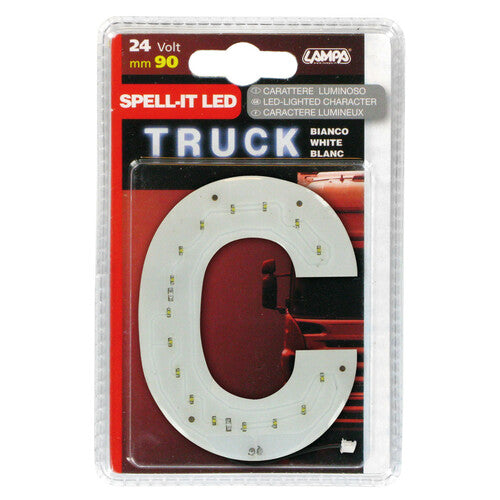 Lampa Spell-It Led, 90 mm, 24V - Bianco - C 98725