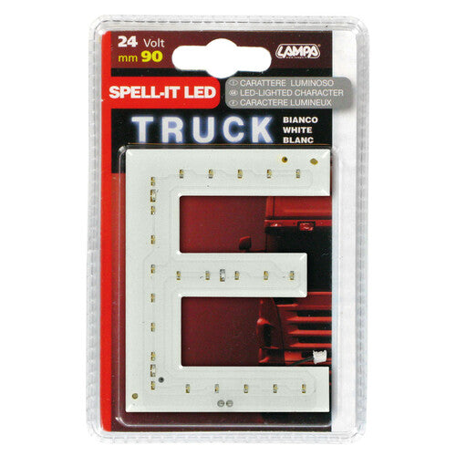 Lampa Spell-It Led, 90 mm, 24V - Bianco - E