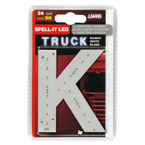 Lampa Spell-It Led, 90 mm, 24V - Bianco - K