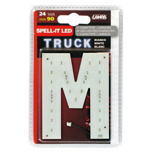 Lampa Spell-It Led, 90 mm, 24V - Bianco - M 98735