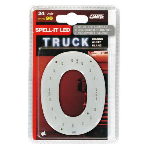 Lámpara Spell-It Led, 90 mm, 24 V - Blanca - O 98737