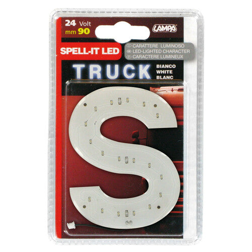 Lampa Spell-It Led, 90 mm, 24V - Bianco - S