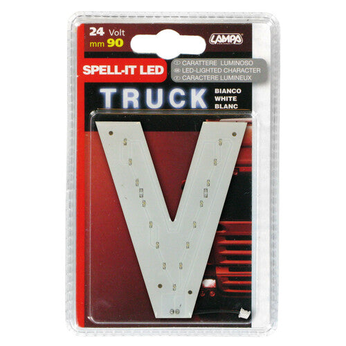 Lampa Spell-It LED, 90 mm, 24 V - Weiß - V 98744