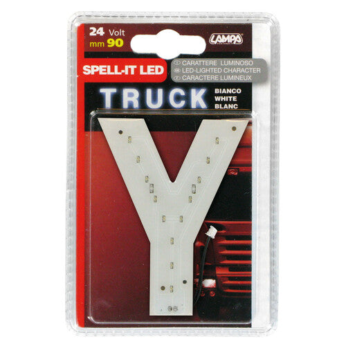 Lampa Spell-It Led, 90 mm, 24V - Bianco - Y 98747