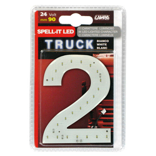 Lampa Spell-It Led, 90 mm, 24V - Bianco - 2 98750