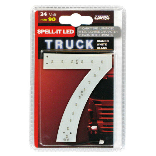 Lampa Spell-It Led, 90 mm, 24V - Bianco - 7 98755