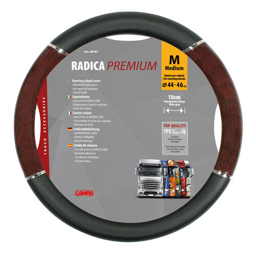 Radica Lamp, Skeentex Steering Wheel Cover - M - 44/46 cm