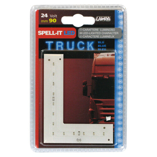 Lampa Spell-It Led, 90 mm, 24V - Blu - L 98776