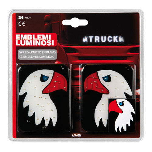 Spell-It LED-Emblemlampenpaar, 24 V - Eagle 98873