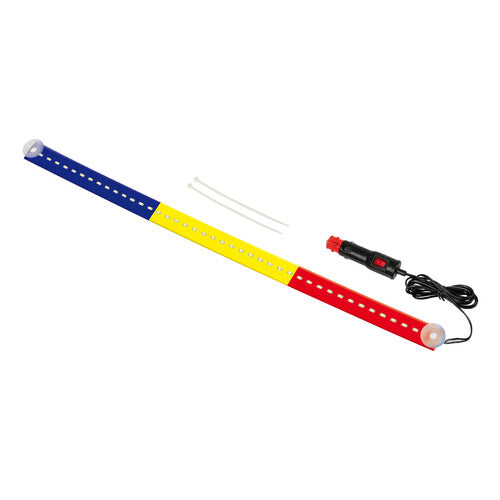 Leuchtende Flaggenlampe 60 cm, 42 LEDs, 24 V - Rumänien 98895