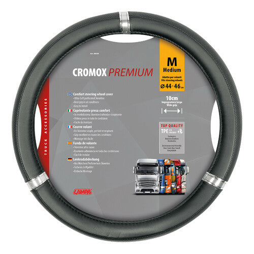 Lampa Cromox, Skeentex Lenkradbezug - M - 44/46 cm 98898