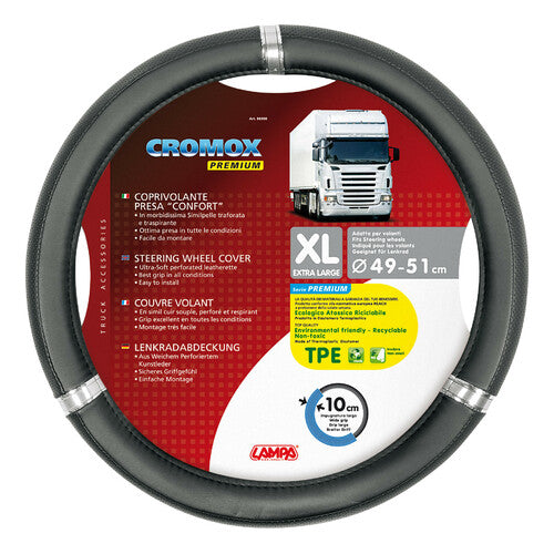 Lampa Cromox, Skeentex steering wheel cover - XL - 49/51 cm 8900