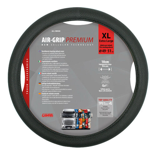 Lampa Air-Grip, belüfteter Lenkradbezug - XL - 49/51 cm 8920 98920