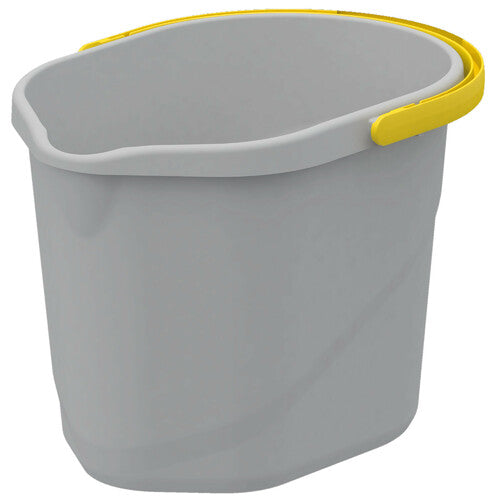 Cubo ovalado Apex específico para limpiacristales - 12 L