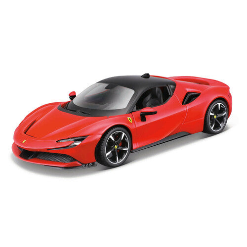 Burago Ferrari SF90 Stradale, Burago, escala 1:24, vitrina