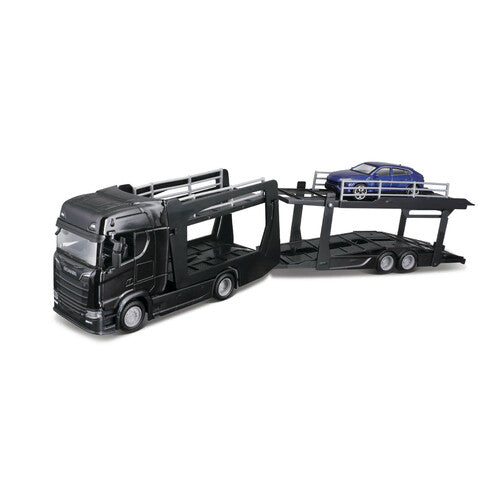 Colección Burago de 6 Camiones Transportadores de Coches, Burago, Escala 1:43