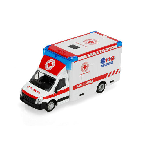 Ambulancia Burago con Camilla, Burago, Escala 1:43