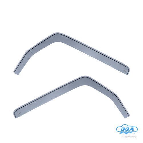 Deflectores de aire de ventana larga DGA para Jeep Wrangler 2p 03/07>10/18