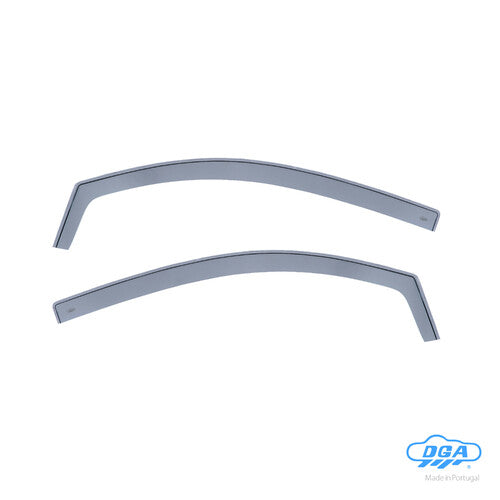 Deflectores de aire de ventana larga DGA Fiat 500 07/07>06/19