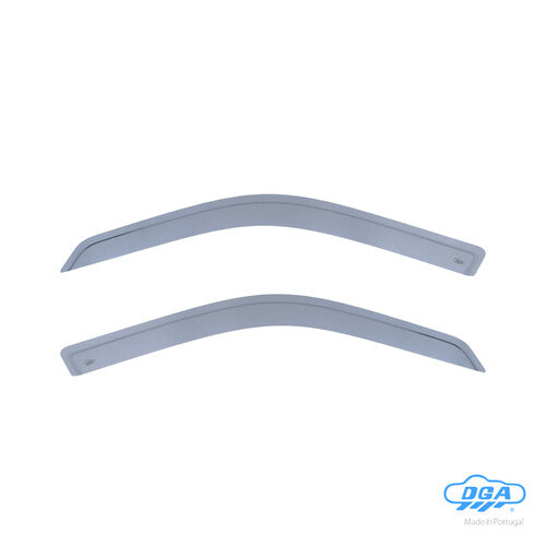 DGA Klebe-Windabweiser-Set für Mercedes E-Klasse 4-Sitzer (06/95>02/02)