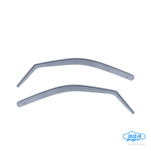 Deflectores de aire delanteros DGA, tipo largo, Mercedes ML 01/98>06/05