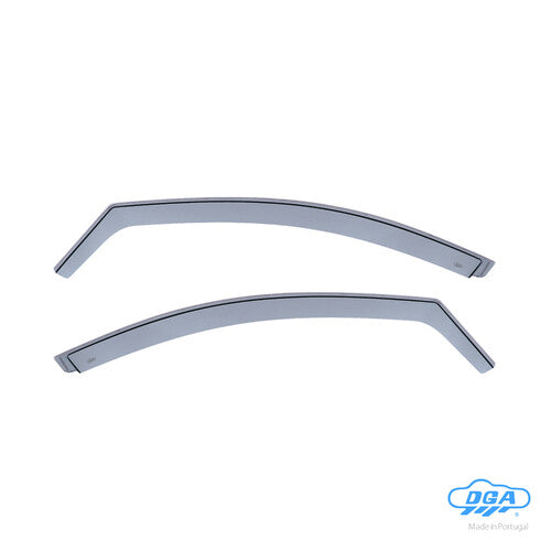 Deflectores de aire DGA para ventanillas largas Renault Megane III 5p 11/08>12/15