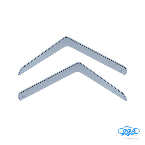 DGA Deflettori aria finestrino lunghi Land Rover Defender 3p 01/90>07/10