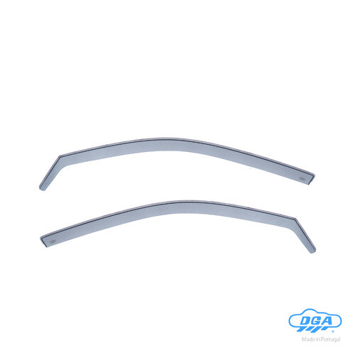 DGA Long Window Wind Deflectors Toyota Corolla 3p (01/02>12/07)