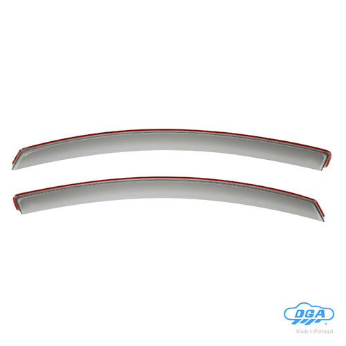 DGA Windabweiser für lange Fenster Toyota Yaris 5-Sitzer (10/11>08/20)