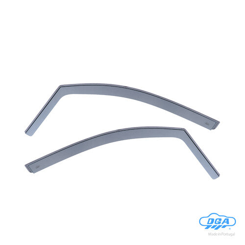 DGA Deflettori aria finestrino lunghi Volkswagen Caddy 03/04>08/15