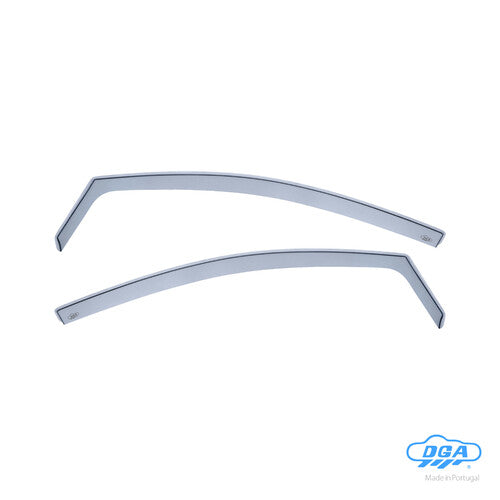 DGA Long Window Wind Deflectors Volkswagen Fox 3p (05/05>12/10)
