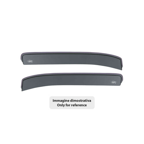 Deflectores de aire traseros DGA con fijación a presión para BMW X5 E70 03/07>09/13