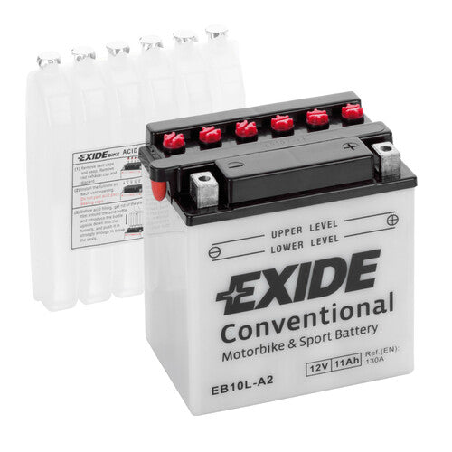 Batería Exide de 12 V - Bicicleta Exide Convencional - 11 Ah - 130 A