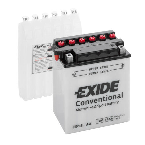 Batería Exide de 12 V - Bicicleta Exide Convencional - 14 Ah - 145 A