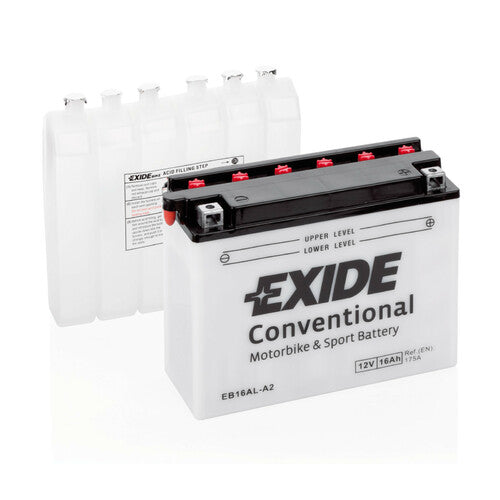 Batería Exide de 12 V - Bicicleta Exide Convencional - 16 Ah - 175 A