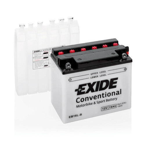 Batería Exide de 12 V - Bicicleta Exide Convencional - 19 Ah - 190 A