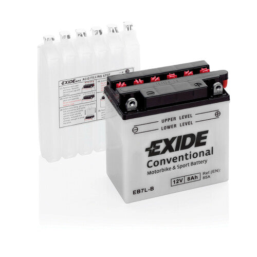 Exide Batteria 12V - Exide Bike Conventional - 8 Ah - 85 A