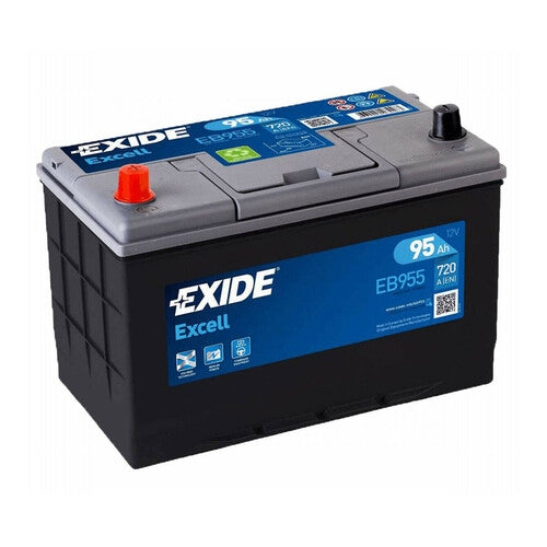 Batería Exide 12V - Exide Excell - 95 Ah - 720 A - D31