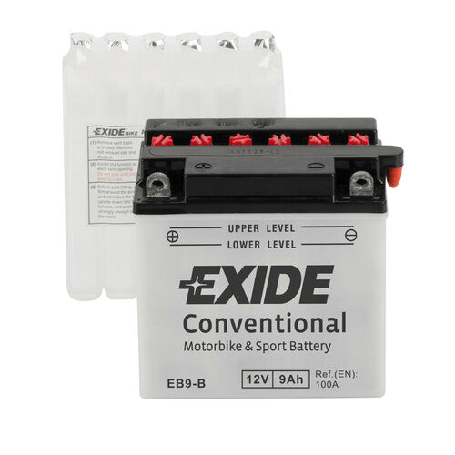 Batería Exide de 12 V - Bicicleta Exide Convencional - 9 Ah - 100 A