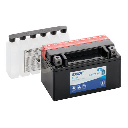 Batería Exide de 12 V - Exide Bike AGM - 6 Ah - 90 A