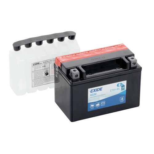 Batería Exide de 12 V - Exide Bike AGM - 8 Ah - 120 A