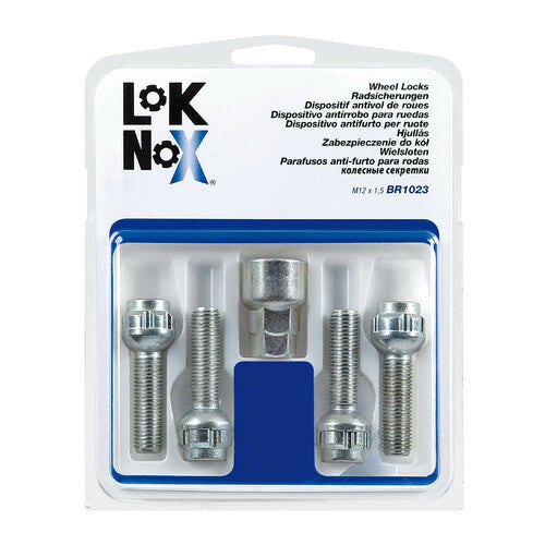 Kit de pernos de rueda esféricos McGard (4 piezas) - Lok Nox - E050