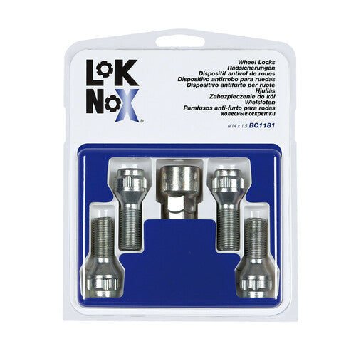 Kit de pernos de rueda cónicos McGard (4 piezas) - Lok Nox - A290