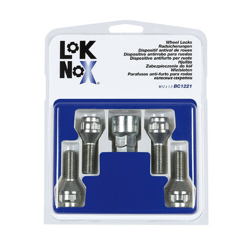 Kit de tornillos cónicos para ruedas McGard (4 unidades) - Lok Nox - A130