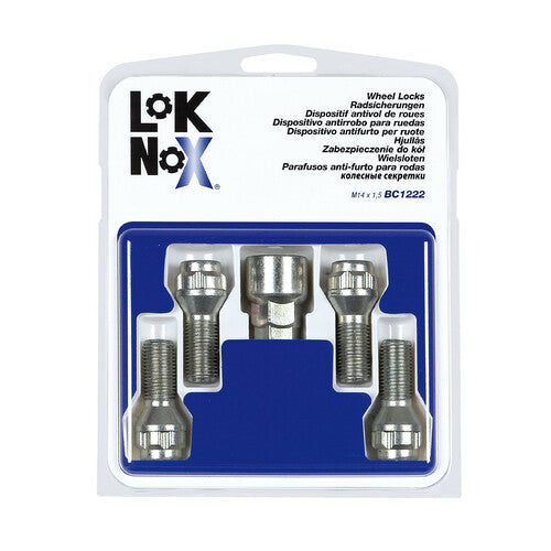 Kit de pernos cónicos para ruedas de coche McGard (4 piezas) - Lok Nox - A280