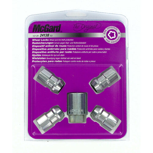Kit de tuercas cónicas para ruedas de coche McGard (4 unidades) - Original - F020
