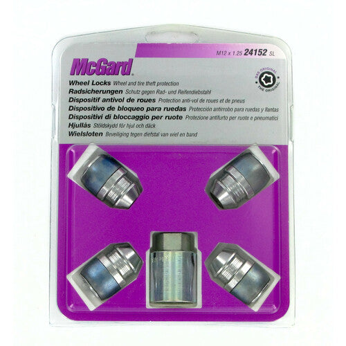 McGard Kegelradmuttern, 4er-Set – Ultrahohe Sicherheit – F060