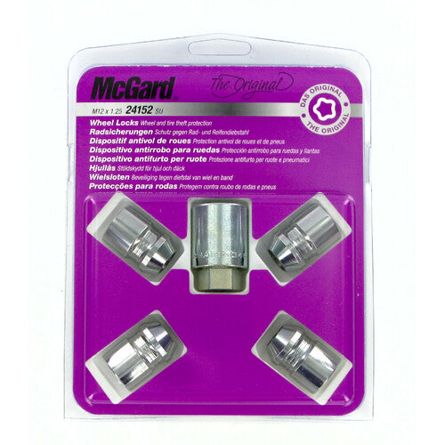 Kit de tuercas cónicas para ruedas de coche McGard (4 unidades) - Original - F060